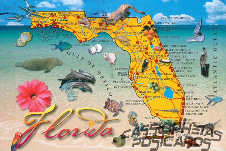 2 Map Florida