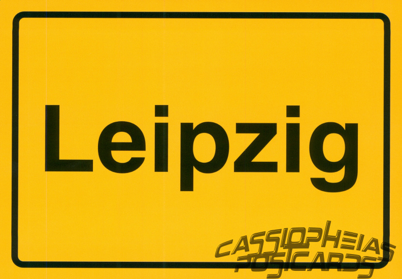 Leipzig - Ortsschild