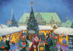 Bremen Illustration - Christmas Market