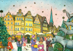 Bremen Illustration - Christmas Market