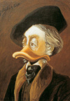 Studie zum Portrait "Richard Wagner"