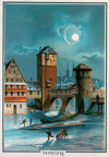 Nürnberg - Henkersteg Illustration