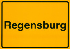 Regensburg - Ortsschild