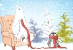 Christmas - Polar Bear + Penguin